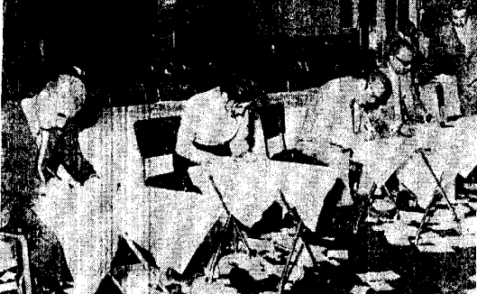 گزارش انتخابات و صورتجلسه اول هیئت مدیره دوره پانزدهم کانون وکلای دادگستری مرکز در سال ۱۳۴۹