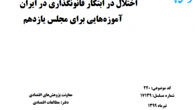 آسیب های « قانون گذاری طرح محور »