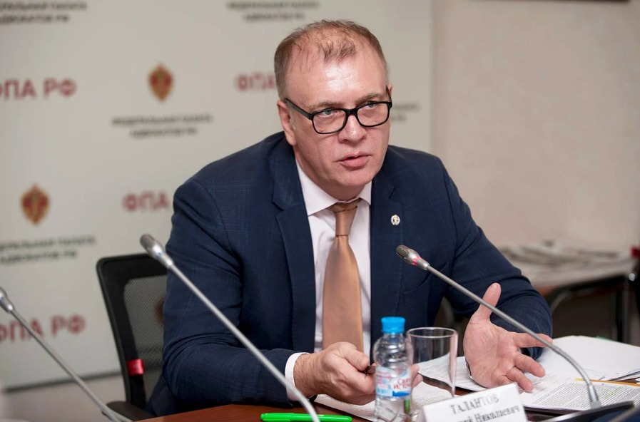 دیمیتری تالانتوف (Dmitry Talantov) وکیل حقوق بشر و رئیس کانون وکلای منطقه اودمورتیا