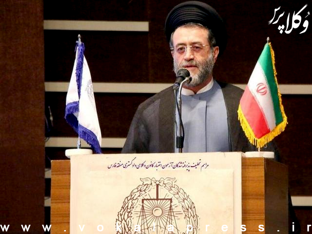 رئیس کل دادگستری فارس حضور وکلای جوان و نخبه در امر وکالت زمینه ساز اجرای بهتر فرایند دادرسی است