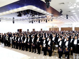 گزارش بیست و هشتمین آیین تحلیف کارآموزان وکالت کانون وکلای دادگستری گیلان