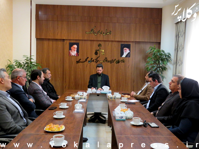دیدار هیأت‌مدیره کانون وکلای گلستان با دادستان جدید مرکز استان
