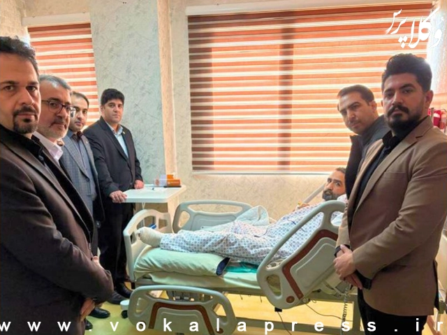 دیدار نمایندگان کانون وکلای مرکز با معاون دادستان شهریار و عیادت از دکتر رستمی
