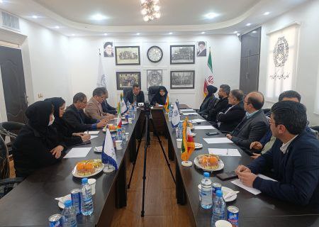 دیدار مشترک نمایندگان نهادهای حقوقی استان ایلام با دکتر سارا فلاحی نماینده مجلس