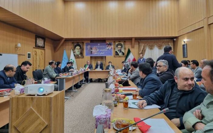 نشست هماندیشی مقامات قضایی، وکلا و حقوقدانان محیط زیست و محیطبانان استان اردبیل