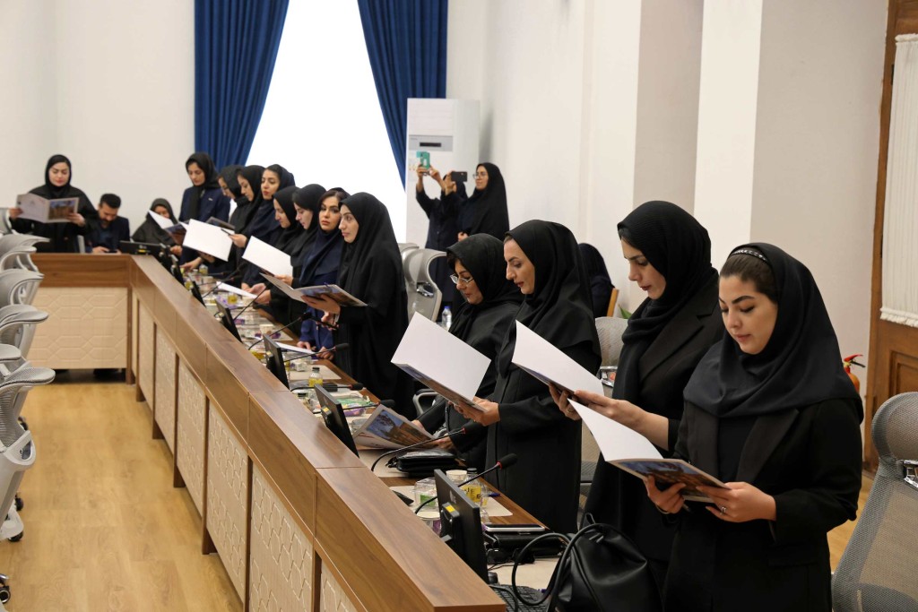 مراسم تحلیف ۲۵۰ سردفتر اسناد رسمی جدید الانتصاب