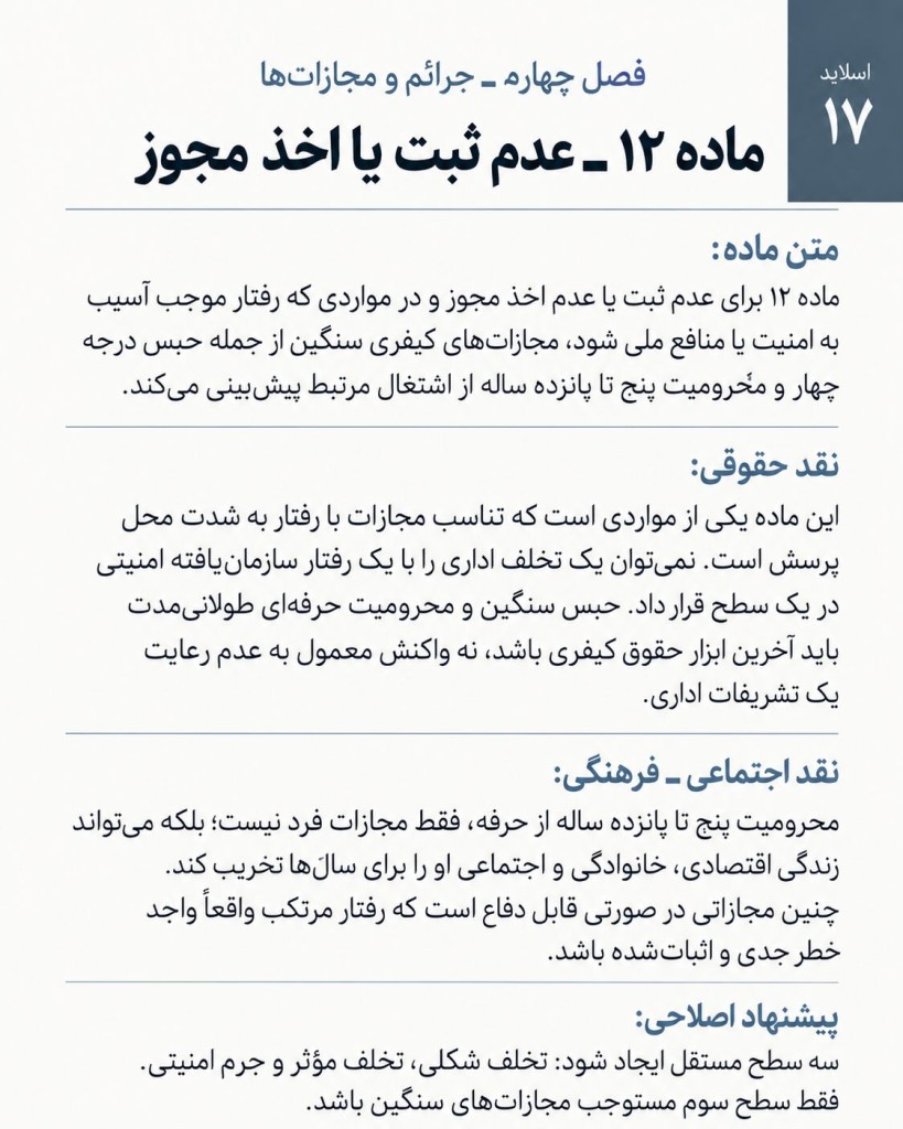 بررسی انتقادی و ماده به ماده طرح نفوذ بیگانگان در کانون وکلای دادگستری هرمزگان